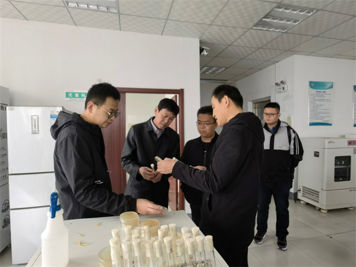 參觀了勁牛生物園、中科院微生物研究所勁牛實(shí)驗(yàn)室